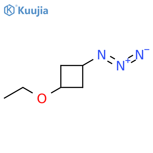 Cyclobutane, 1-azido-3-ethoxy- structure