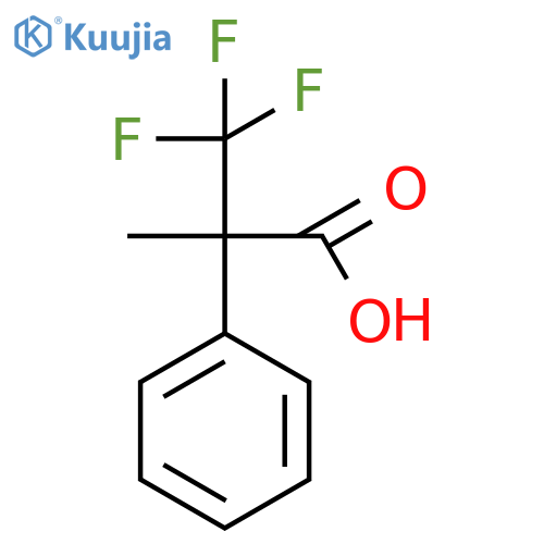 3,3,3-Trifluoro-2-methyl-2-phenylpropanoic acid structure