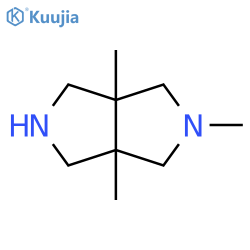 3a,5,6a-Trimethyl-2,3,4,6-tetrahydro-1H-pyrrolo[3,4-c]pyrrole structure