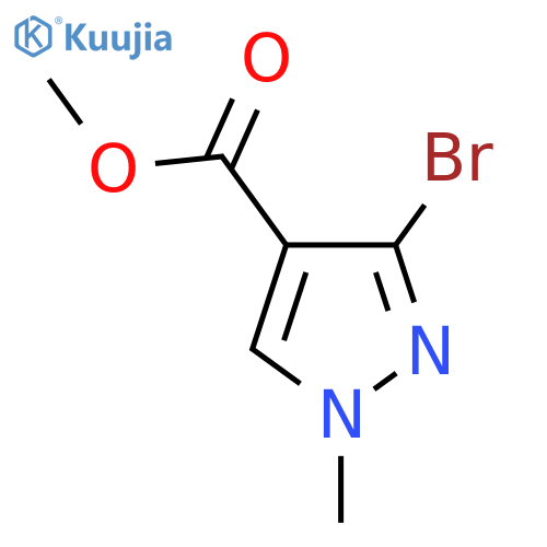 Methyl 3-bromo-1-methylpyrazole-4-carboxylate structure