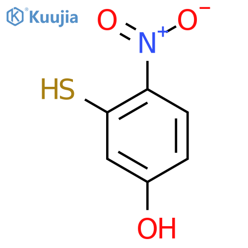 4-Nitro-3-sulfanylphenol structure