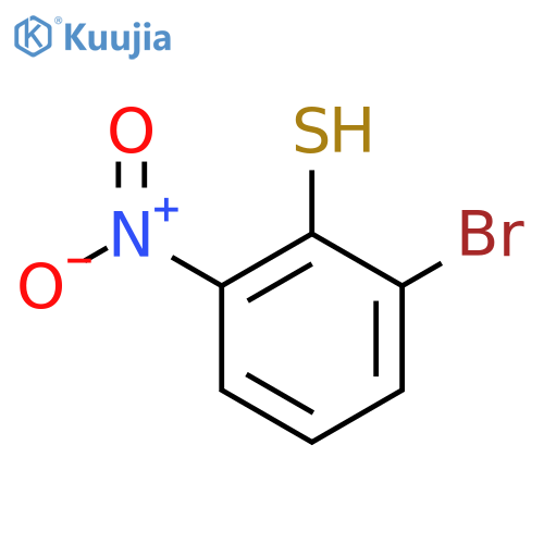 2-Bromo-6-nitrobenzenethiol structure