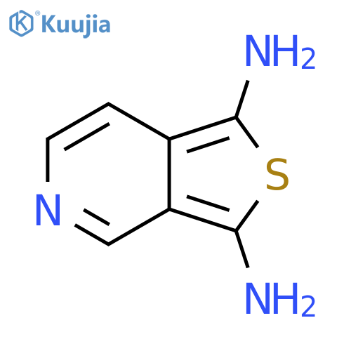 thieno[3,4-c]pyridine-1,3-diamine structure
