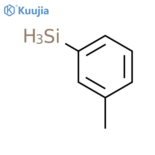 Silane, (3-methylphenyl)- structure