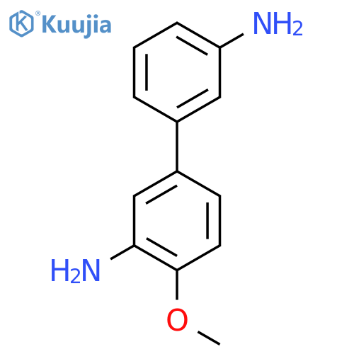 5-(3-Aminophenyl)-2-methoxyaniline structure