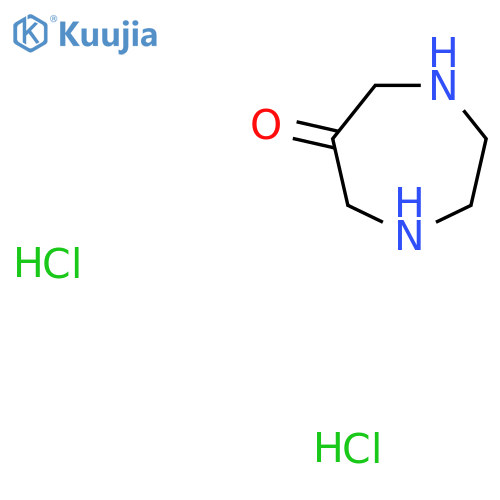 1,4-Diazepan-6-one dihydrochloride structure