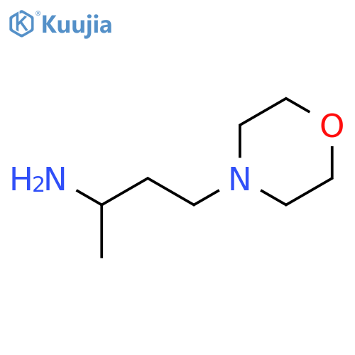 4-(morpholin-4-yl)butan-2-amine structure