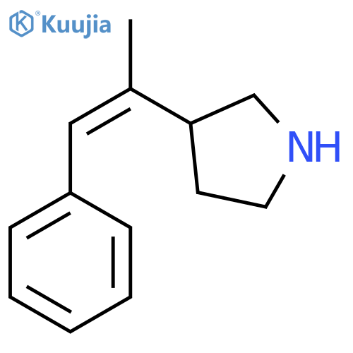 3-(1-Phenylprop-1-en-2-yl)pyrrolidine structure