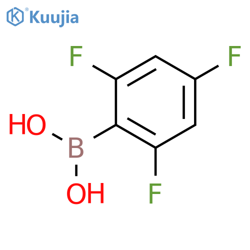 2,4,6-Trifluorophenylboronic acid structure