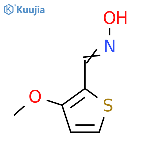 N-[(3-Methoxythiophen-2-yl)methylidene]hydroxylamine structure