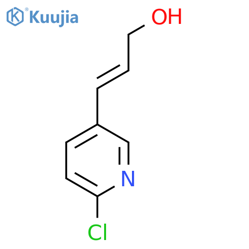3-(6-Chloropyridin-3-yl)prop-2-en-1-ol structure