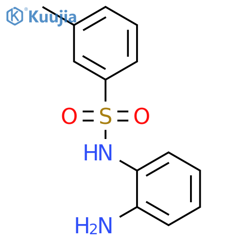 N-(2-aminophenyl)-3-methylBenzenesulfonamide structure
