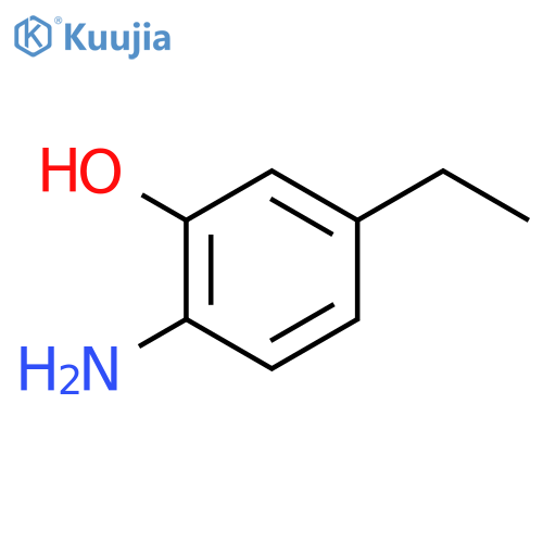 2-Amino-5-ethylphenol structure