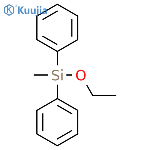 Ethoxy(methyl)diphenylsilane structure