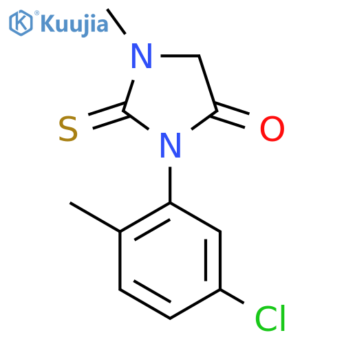 4-Imidazolidinone, 3-(5-chloro-2-methylphenyl)-1-methyl-2-thioxo- structure
