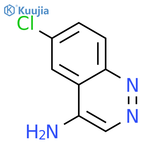 4-Amino-6-chlorocinnoline structure