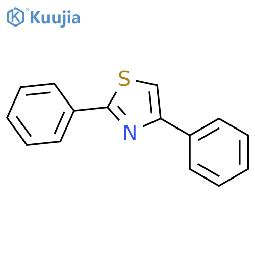 Thiazole, 2,4-diphenyl- structure