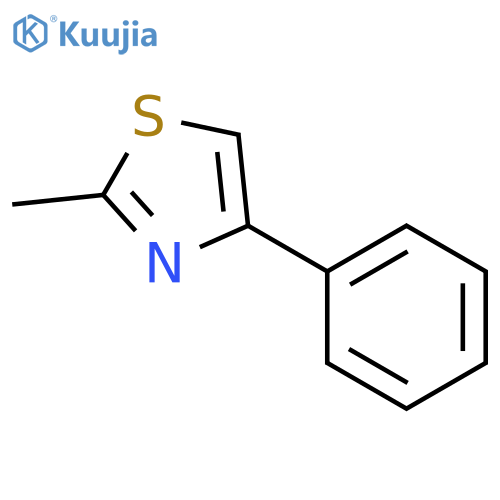 2-Methyl-4-phenylthiazole structure