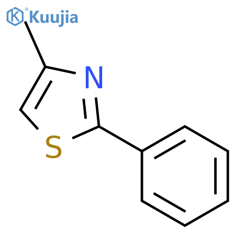 4-Methyl-2-phenylthiazole structure