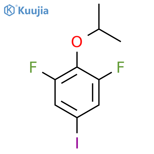 1,3-Difluoro-5-iodo-2-isopropoxybenzene structure
