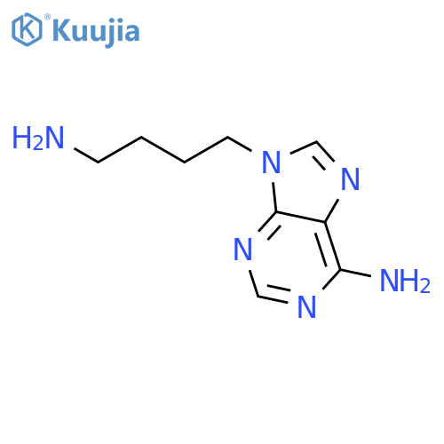 9-(4-aminobutyl)-9H-purin-6-amine structure