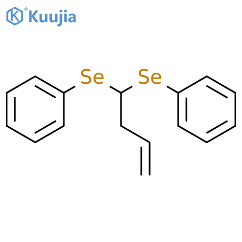 Benzene, 1,1'-[3-butenylidenebis(seleno)]bis- structure