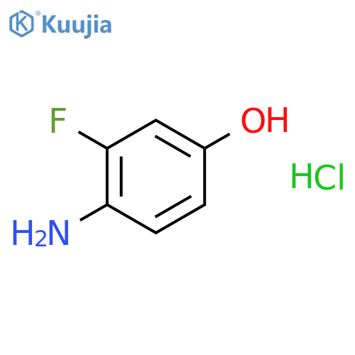 2-Fluoro-4-hydroxyaniline hydrochloride structure