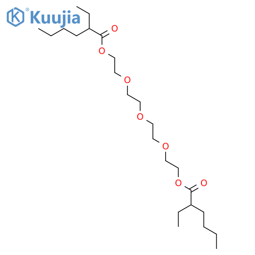 3,6,9-Trioxaundecamethylenebis-(2-ethylhexanoate) structure