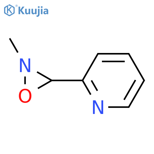 Pyridine,2-(2-methyl-3-oxaziridinyl)-, (+)- structure