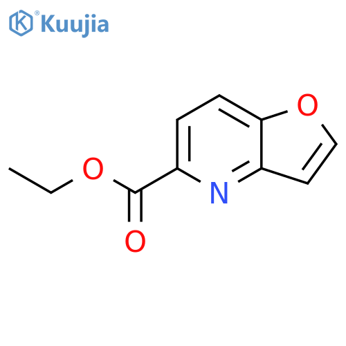 Ethyl furo[3,2-b]pyridine-5-carboxylate structure