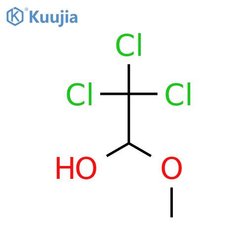 Ethanol,2,2,2-trichloro-1-methoxy- structure