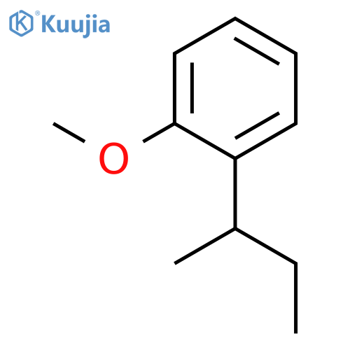 Benzene, 1-methoxy-2-(1-methylpropyl)- structure