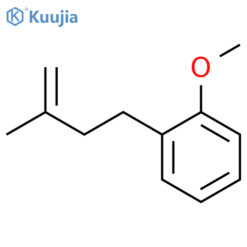 4-(2-Methoxyphenyl)-2-methyl-1-butene structure