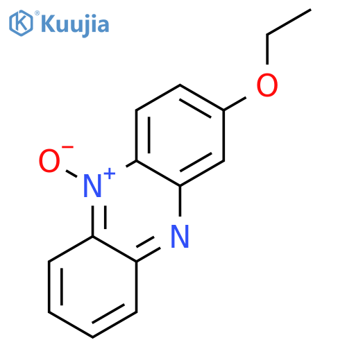 Phenazine, 2-ethoxy-, 5-oxide structure
