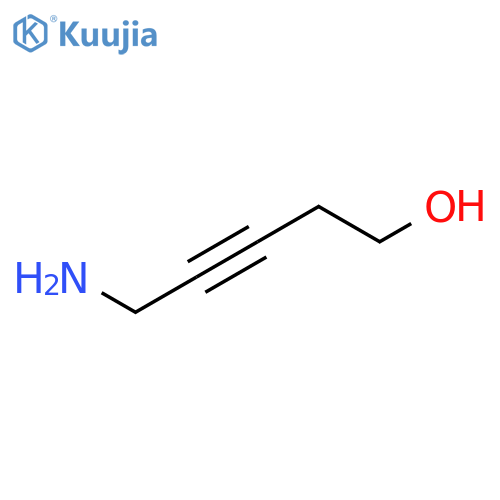 5-Aminopent-3-yn-1-ol structure