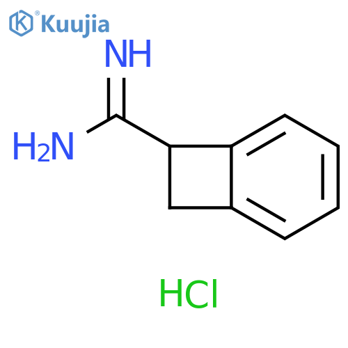 bicyclo4.2.0octa-1,3,5-triene-7-carboximidamide hydrochloride structure