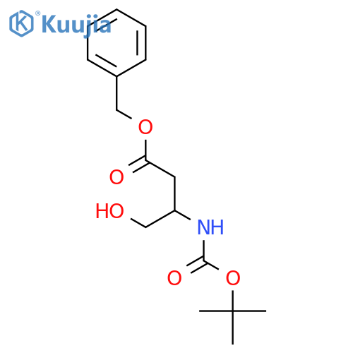 Boc-D-aspartinol 4-Benzyl Ester structure
