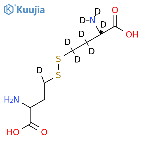 L-Homocystine-3,3,3’,3’,4,4,4’,4’-d8 structure