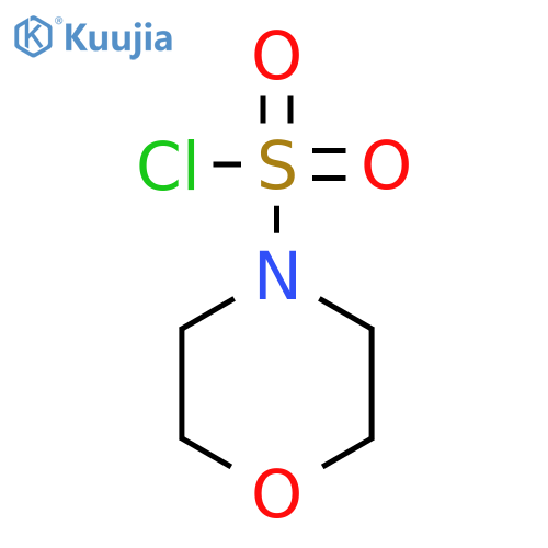 Morpholine-4-sulfonyl chloride structure