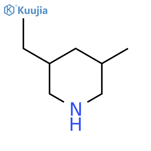 3-Ethyl-5-methyl-piperidine structure