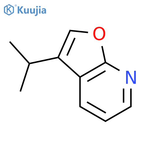Furo[2,3-b]pyridine,3-(1-methylethyl)- structure