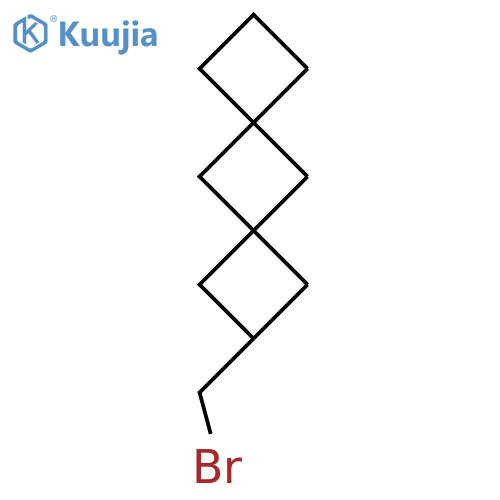 8-(Bromomethyl)dispiro[3.1.36.14]decane structure