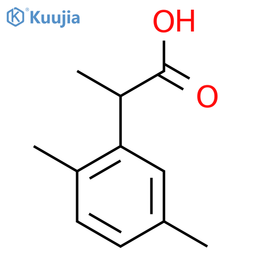2-(2,5-Dimethylphenyl)propanoic acid structure