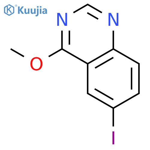 6-iodo-4-methoxyquinazoline structure