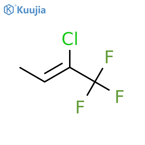 2-Butene, 2-chloro-1,1,1-trifluoro- structure