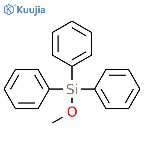 Methoxytriphenylsilane structure
