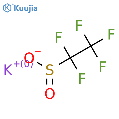 Potassium 1,1,2,2,2-pentafluoroethanesulfinate structure