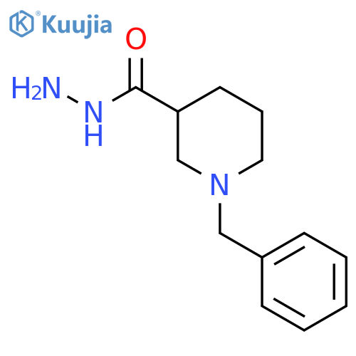 1-Benzylpiperidine-3-carbohydrazide structure