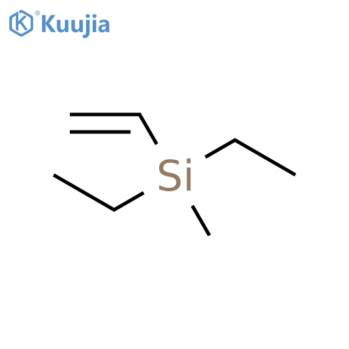 Diethyl(methyl)(vinyl)silane structure