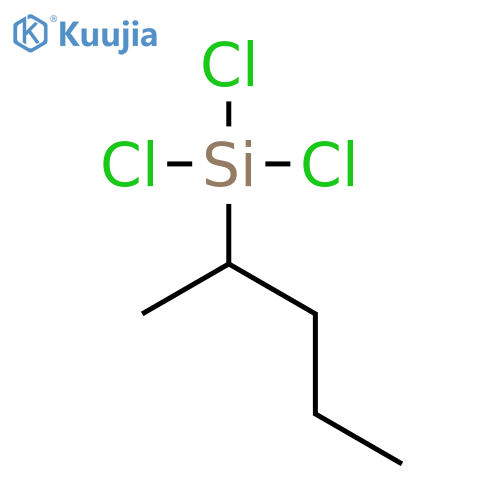 Silane, trichloro(1-methylbutyl)- structure